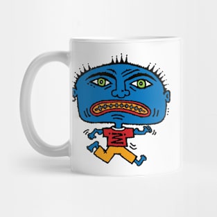 Blue Man Mug